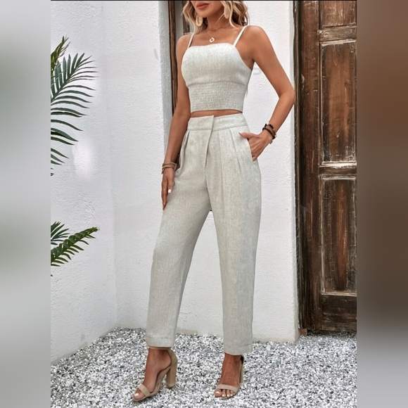 Linen pant set - Picture 2 of 7